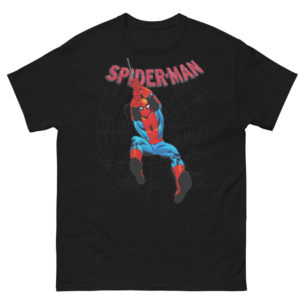 Spiderman Swinging Unisex classic tee