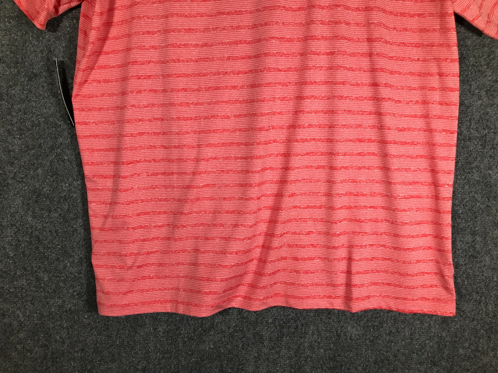 Nike Dri Fit Tee Shirt Mens Extra Large Stretch Red Collar Short Sleeve XL Soft gallery