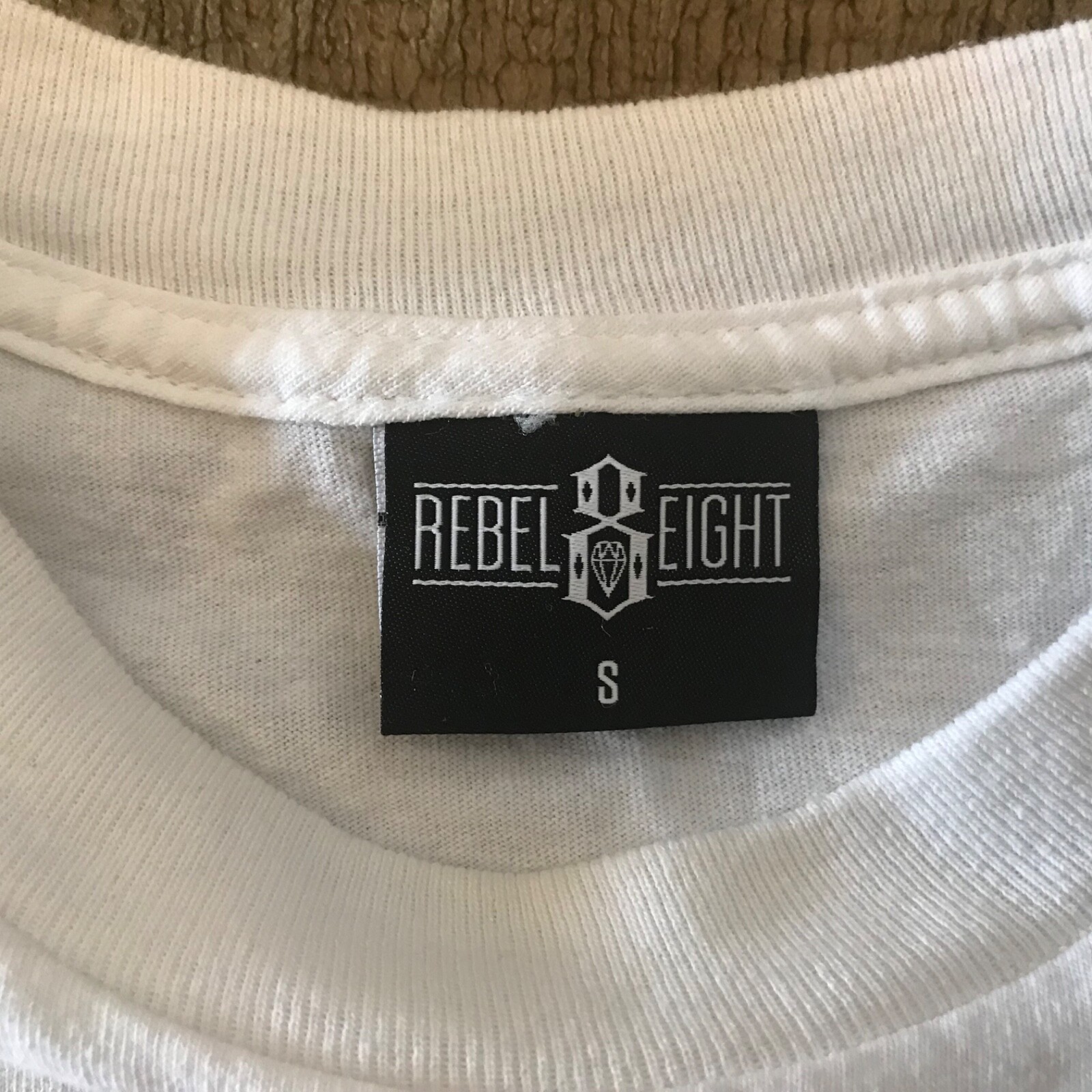 Rebel 8 T Shirt Size Small Logo Streetwear Eight Y2K Punk FREE SHIPPING gallery