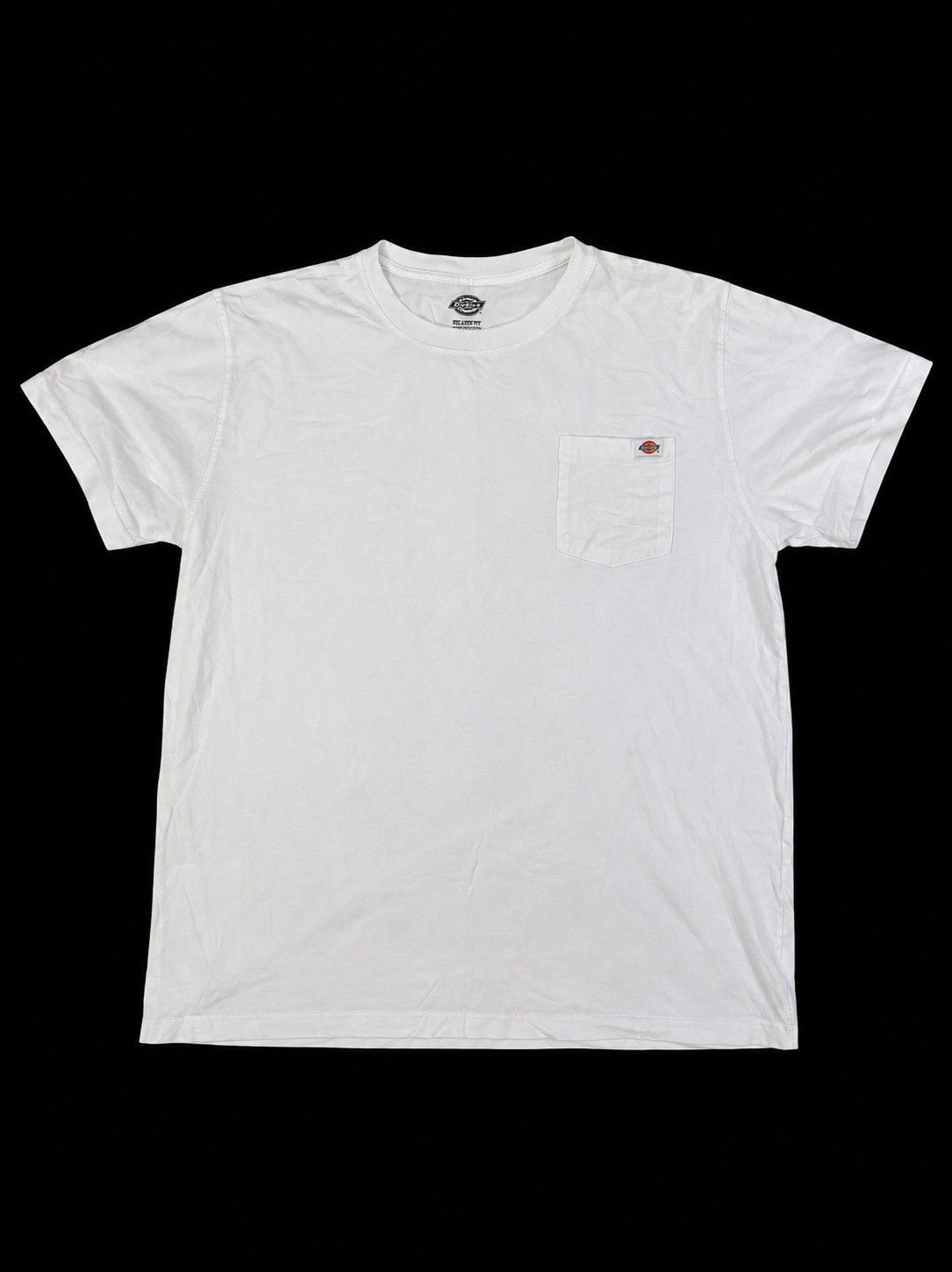 Dickies white Pocket Logo Men's 2 XL Jersey Cotton Short-Sleeved T-Shirt gallery