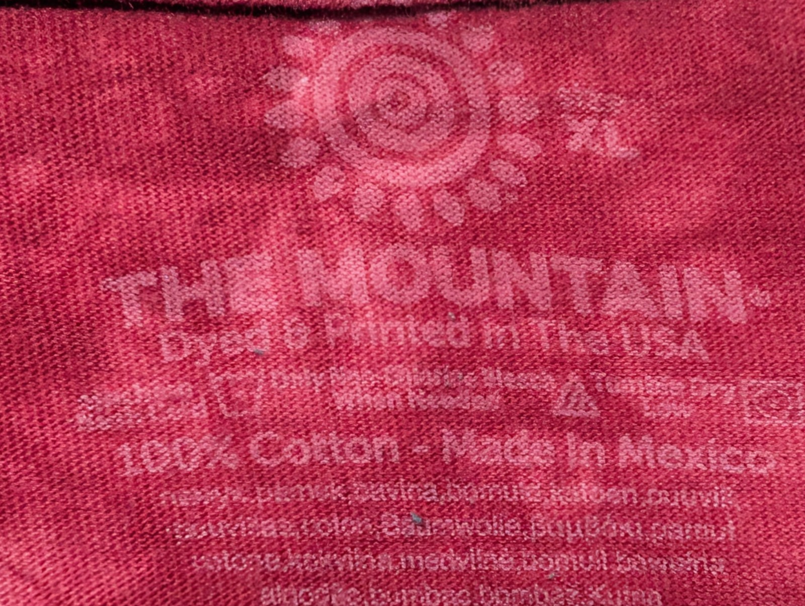 The Mountain Mens T-shirt Red "3 Wolf Moon" New Logo XL #6177 gallery