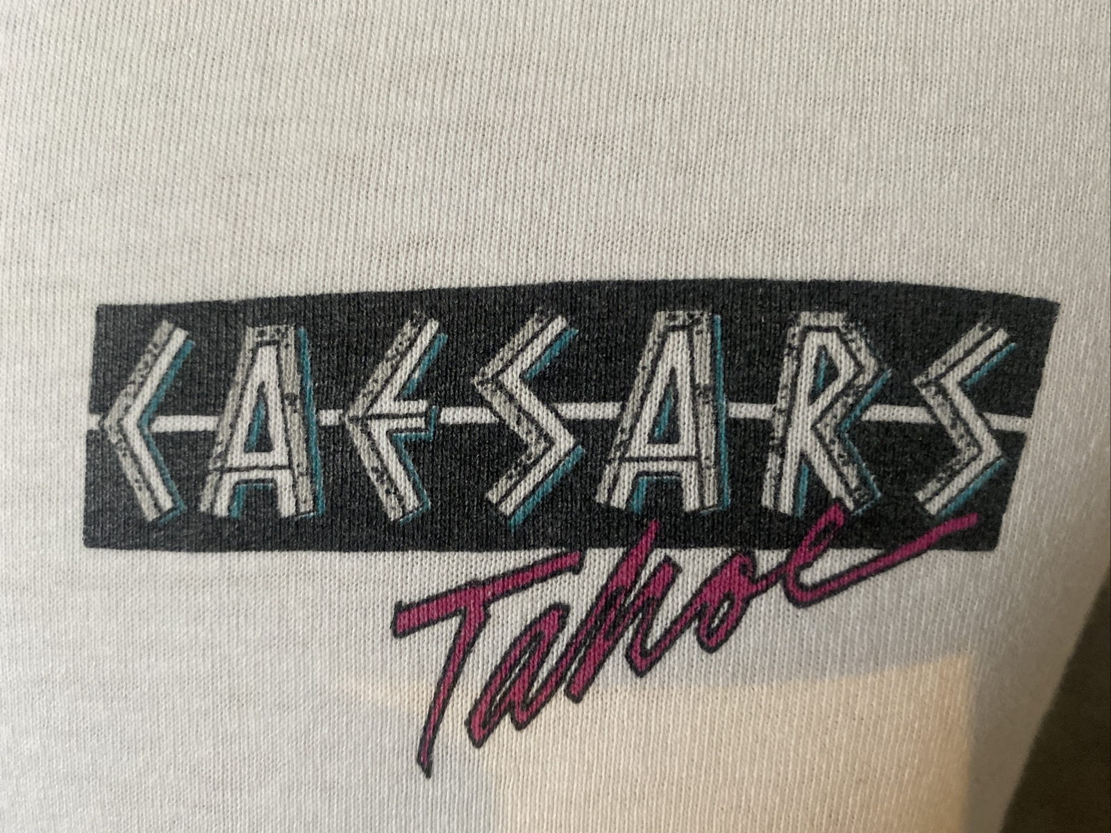 Vintage Single Stitch Caesars Palace Tahoe Measurements In Description gallery