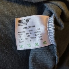 HIDDEN NY TEE MED COLLAB ASICS ARSHAM APLASTICPLANT DISCOUNT MADE IN USA NEW!