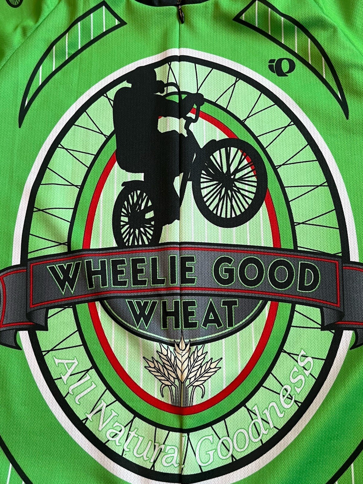 Pearl Izumi Men Select SERIES WHEELIE GOOD WHEAT Medium Cycling Jersey BRAND NEW gallery