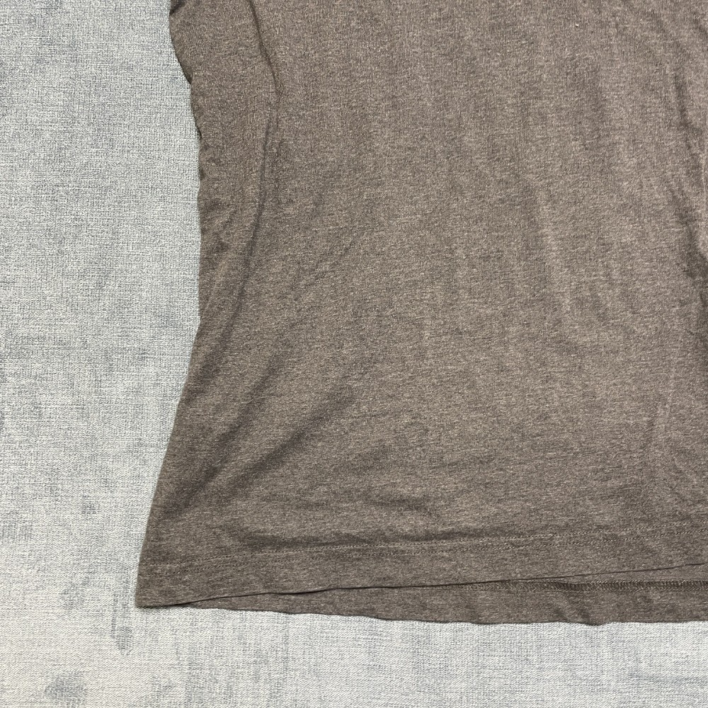 Eddie Bauer T Shirt Mens XL Heather Gray Casual Short Sleeve Logo Streetwear Tee gallery