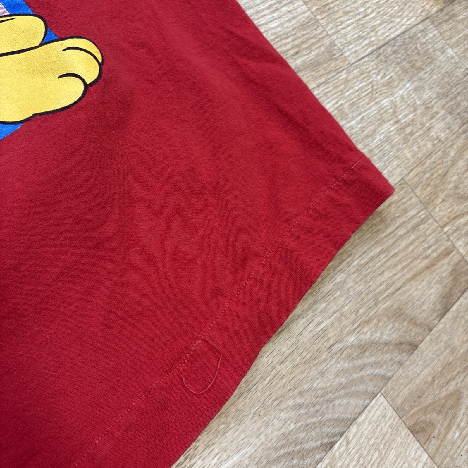 Vintage Mickey Unlimited T- Shirt Minnie Red Usa One Size Fits All Single Stitch gallery