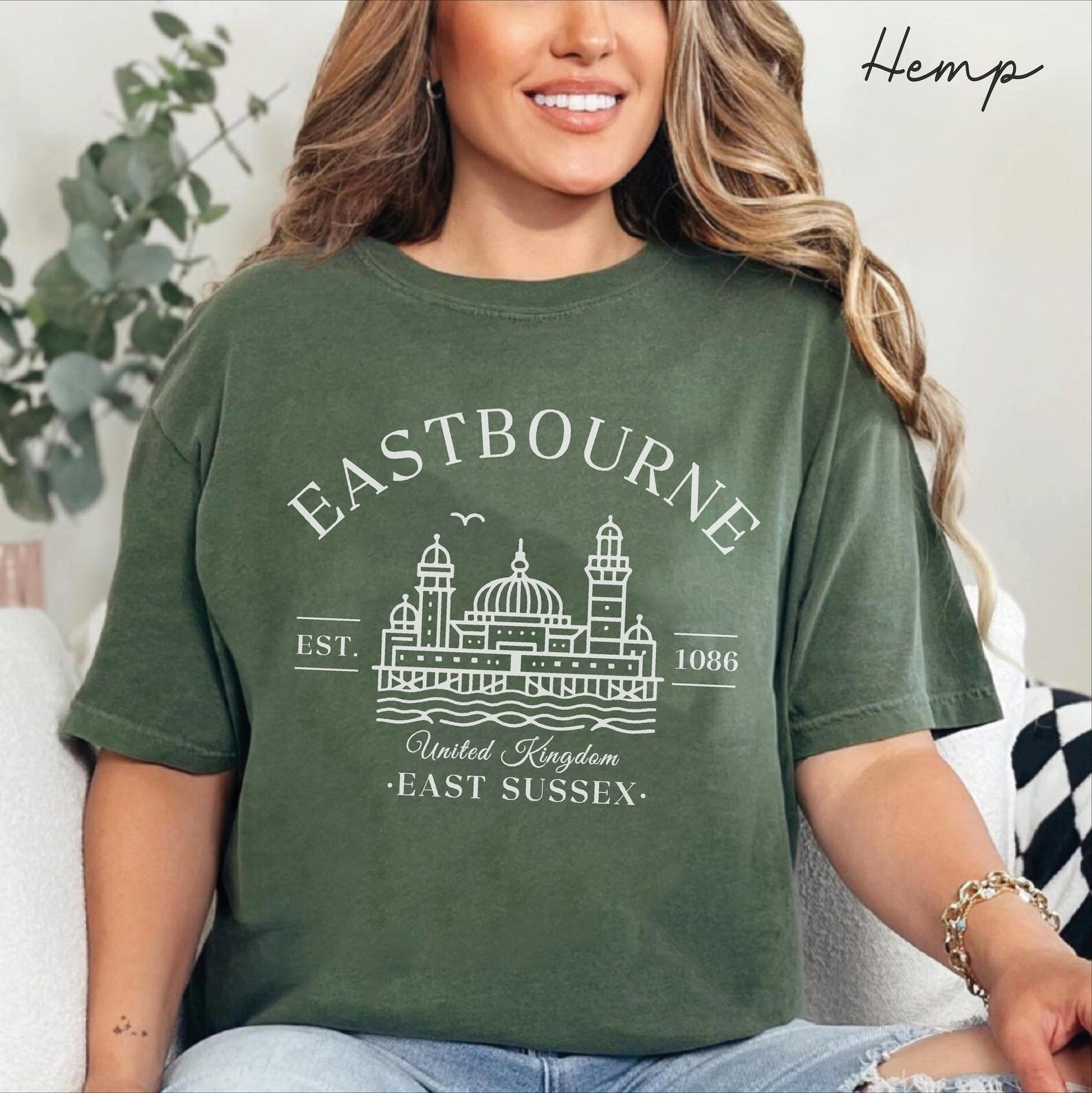 Eastbourne Unisex Shirt Travel Gift United Kingdom Trip Lovers Souvenir Tee gallery