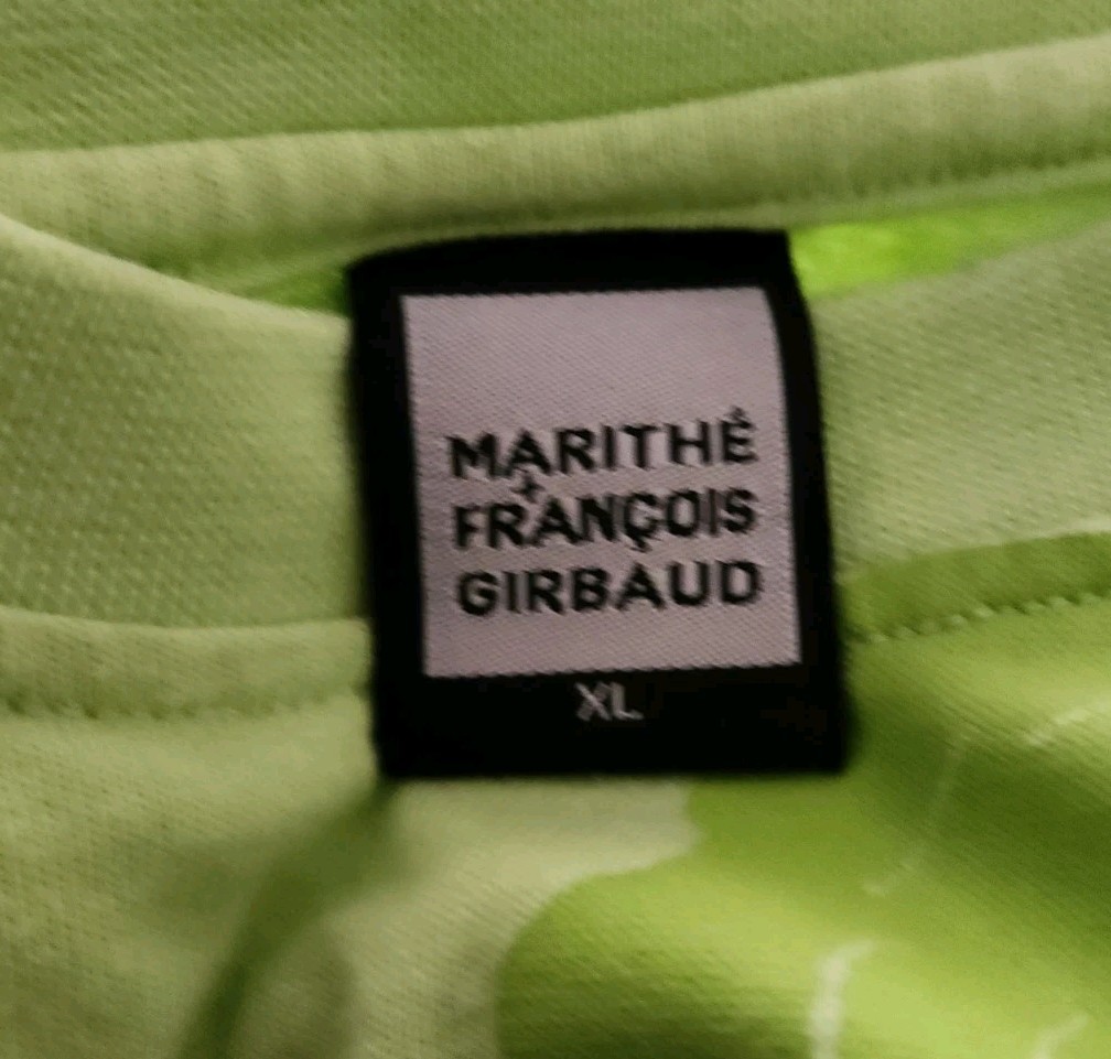 Vintage 90’s Marithe Francois Girbaud XL Green T-shirt Girbaud gallery