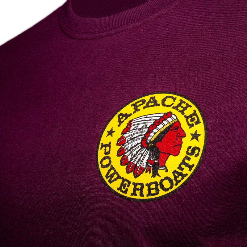 Represent 'n Apache® T-Shirt | Maroon gallery