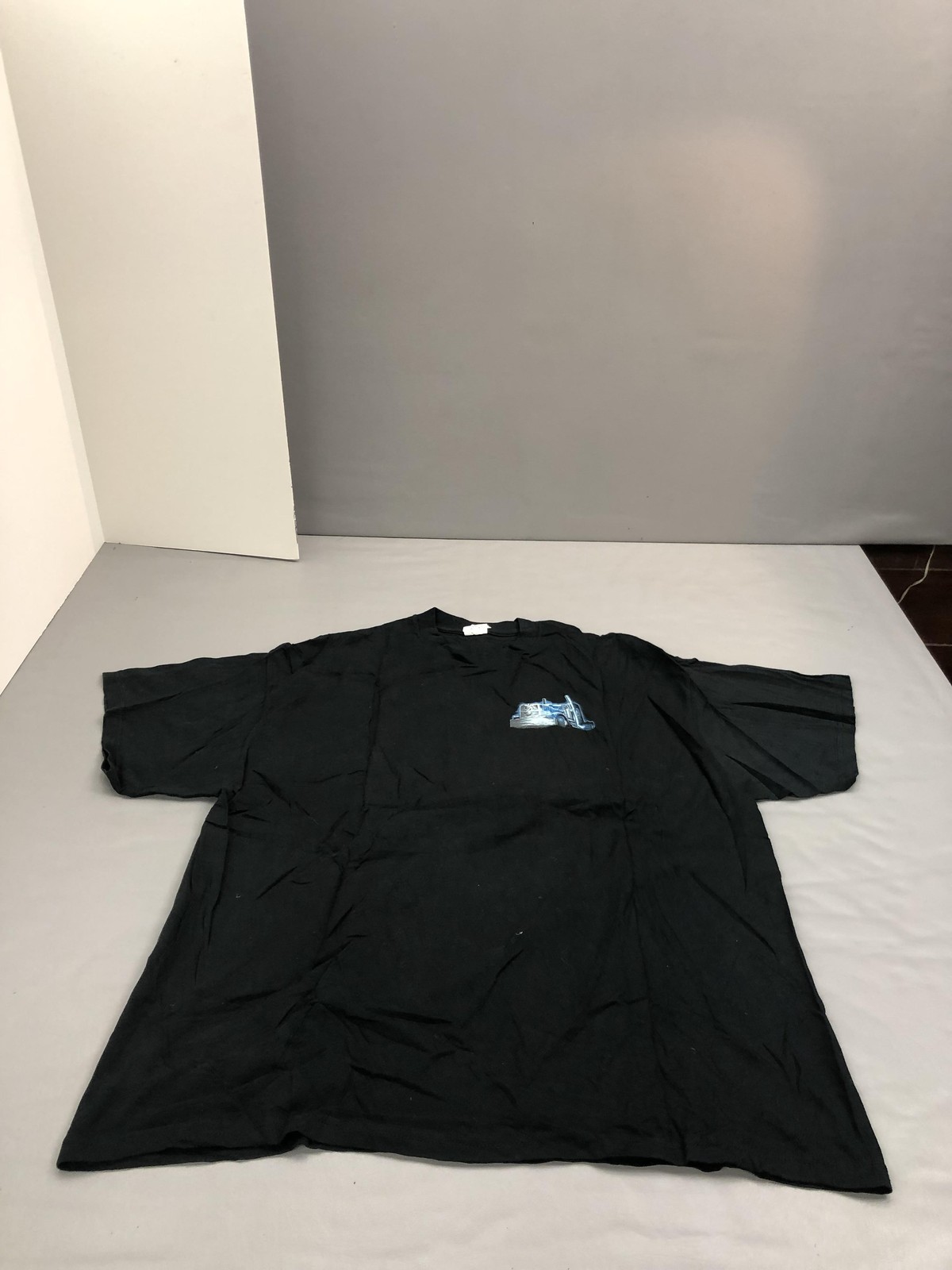 Delta Shirt Mens 2XL Black Grim Reaper Truck Road Reaper Graphic Horror Tee gallery