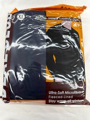 Mens Winter Ultra-Soft Thermal Top & Bottom Underwear Set