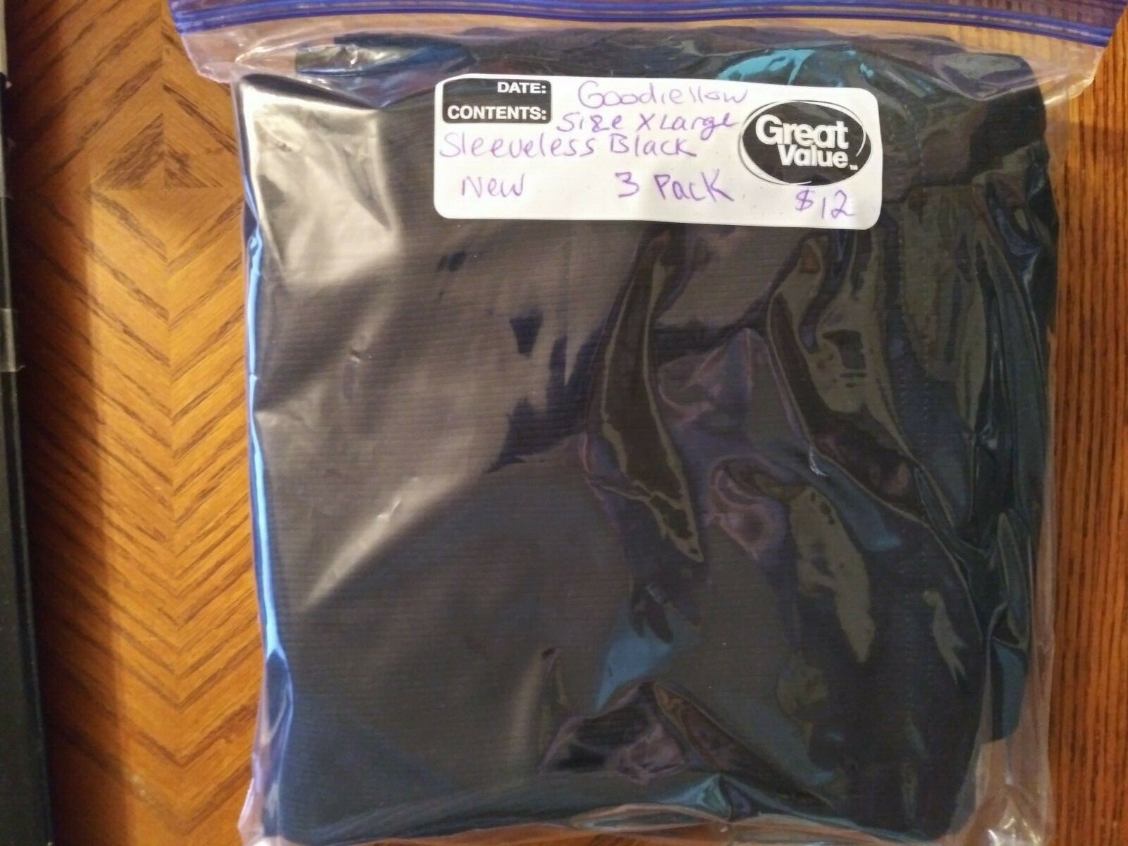 Goodiellow Size XL Sleeveless Pack T-shirts 3 Pack New