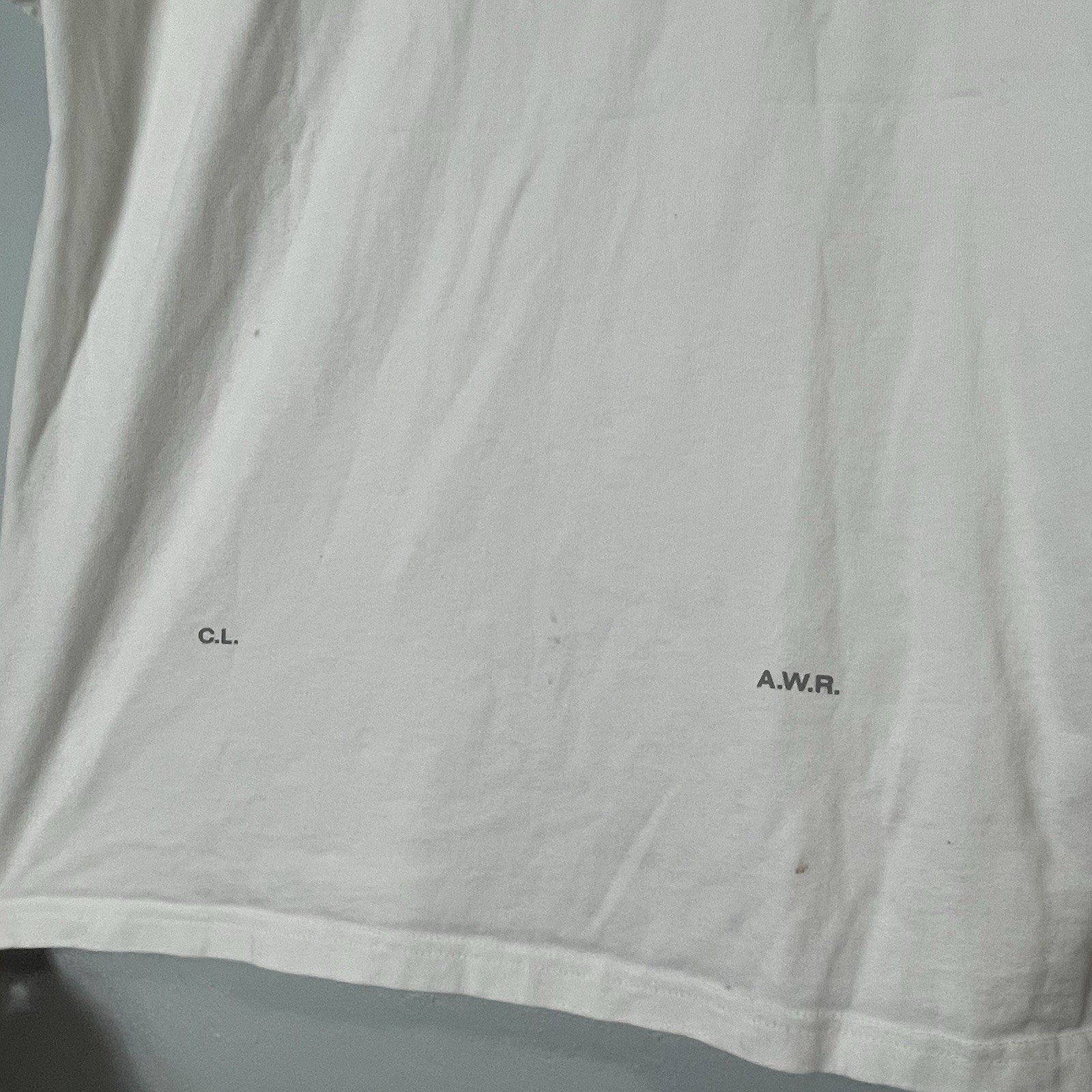Nike x Drake NOCTA Cardinal Stock White Tee Shirt Large Logo gallery