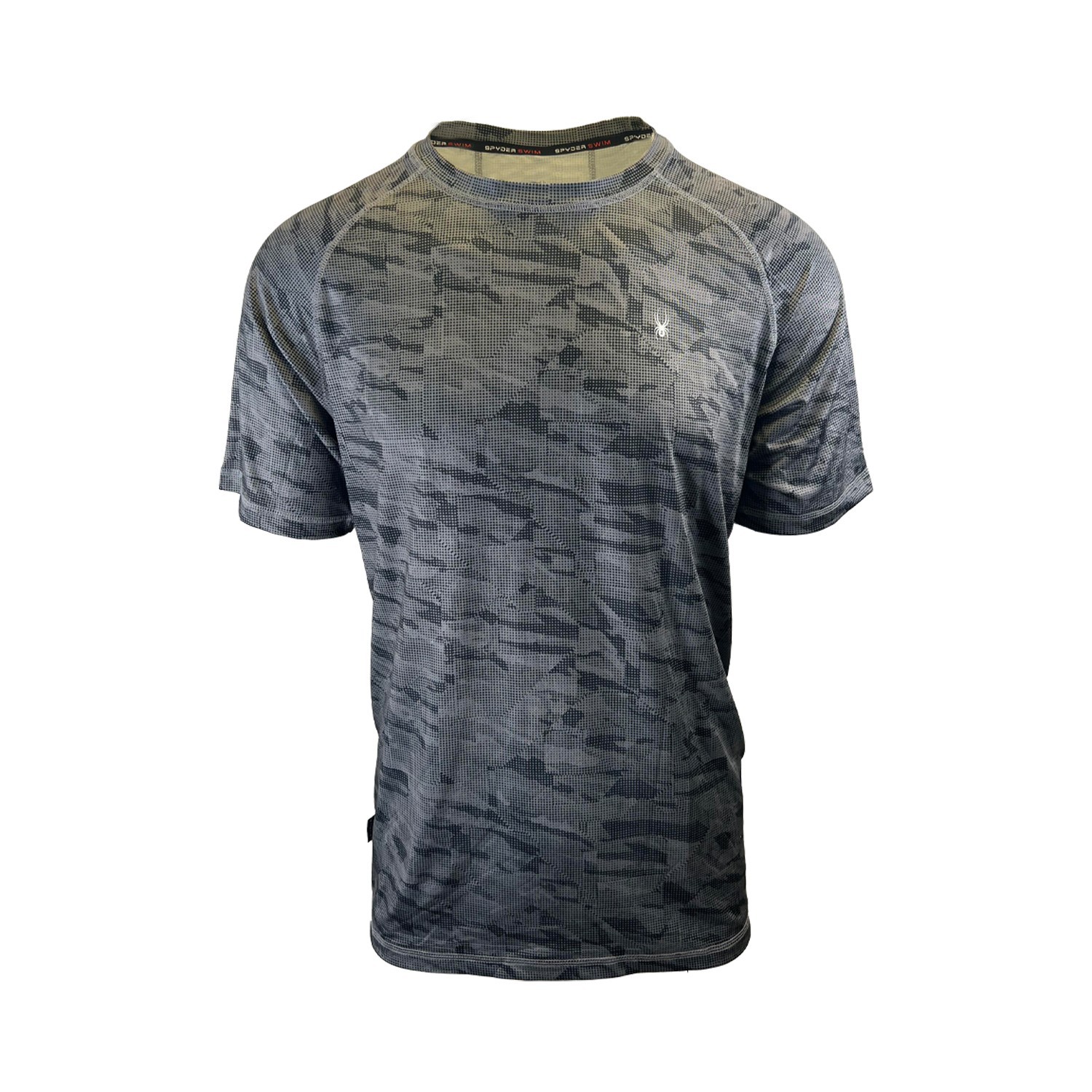 Spyder Swim Men's Camo T-Shirt Rashguard Surf - Sand - Sun Short Sleeve gallery