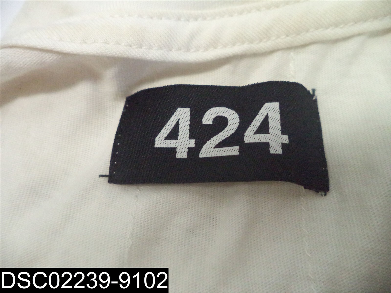 STAINED: NEW WITH TAGS 424 Wasteland Coordinates Long Length Shirt gallery