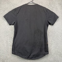 BYLT Premium Basics Mens Drop Cut Short Sleeve T-Shirt Black Size Medium