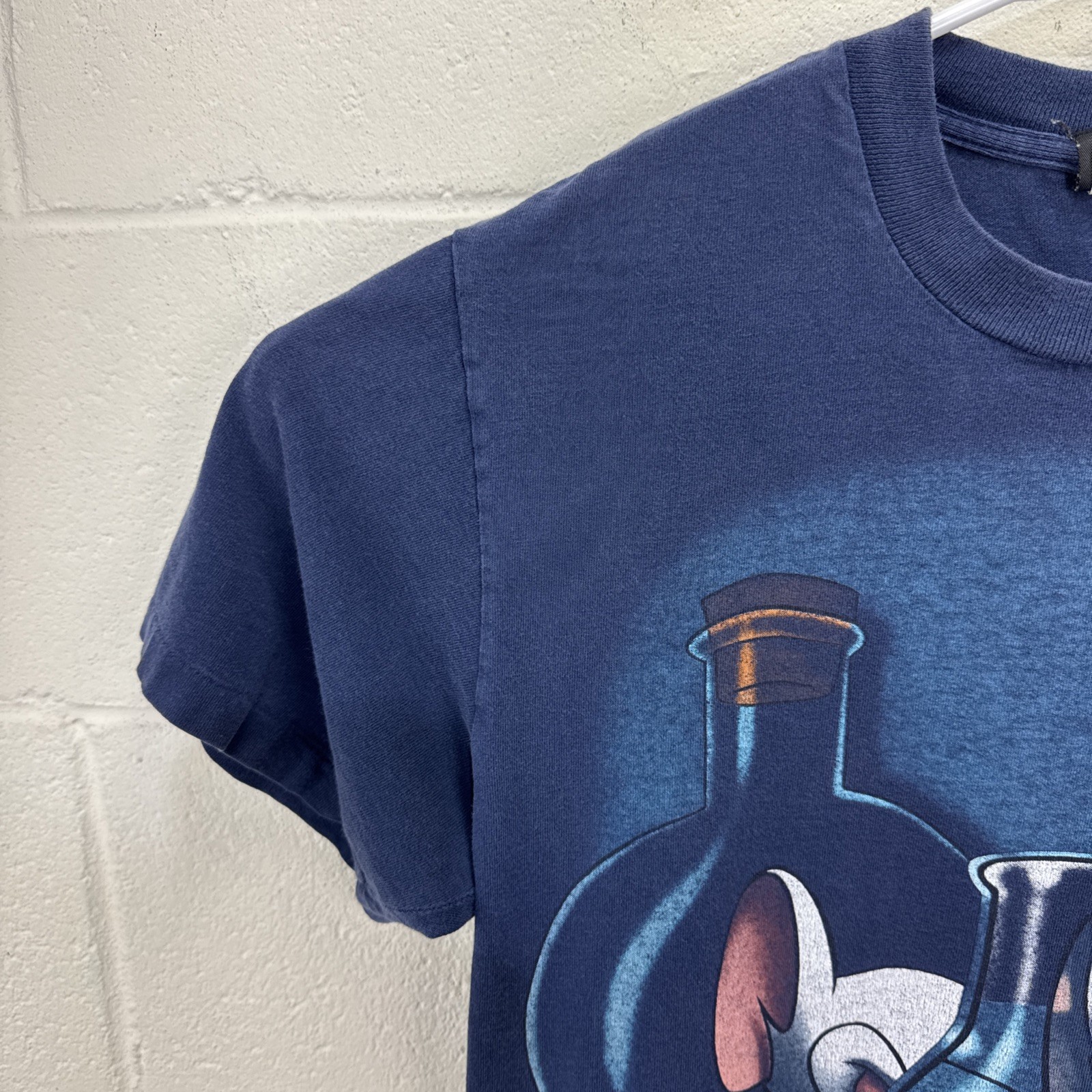 Vintage 90's Animaniacs 1995 Pinky And The Brain Single Stitch T-Shirt USA Large gallery