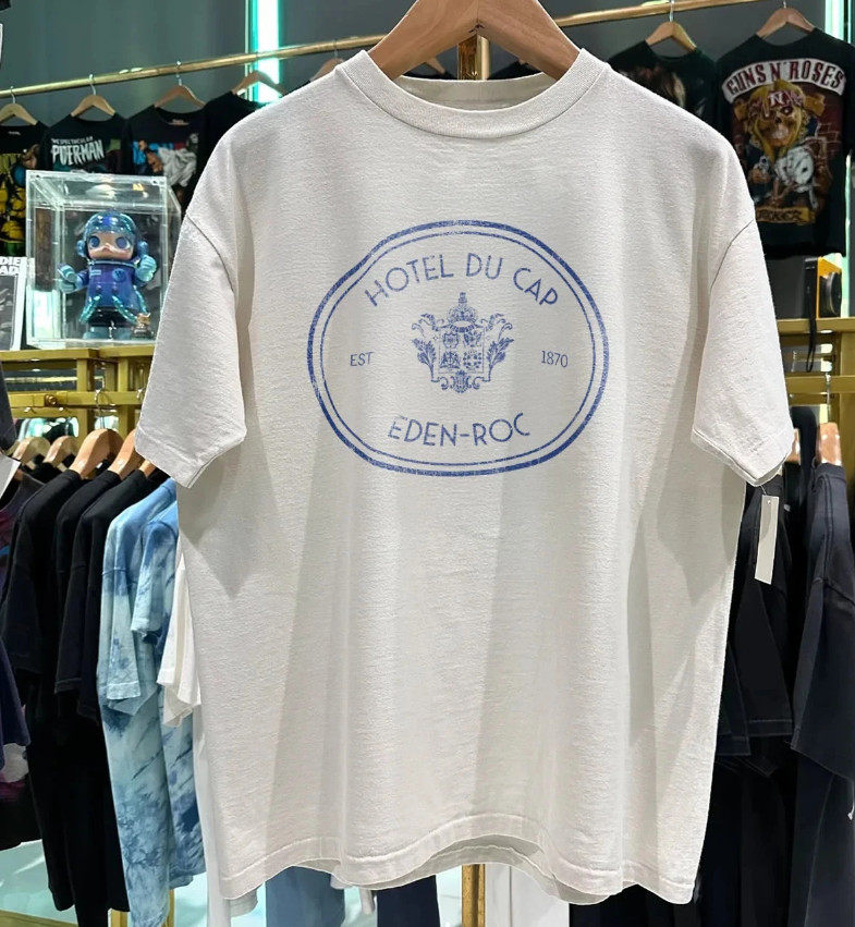Rare Vintage 90s Style Hotel Du Cap Eden-Roc Unisex 2-sided T-shirt S-5XL gallery
