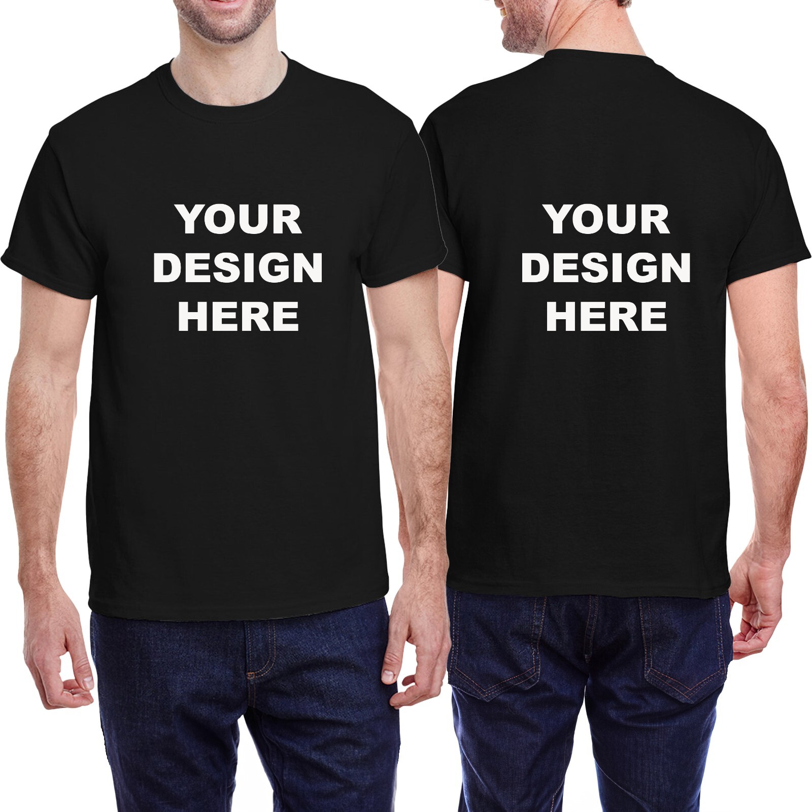Customize-It Tee Unisex Personalized T-Shirts Add Your Own Logo, Photo, or Text gallery
