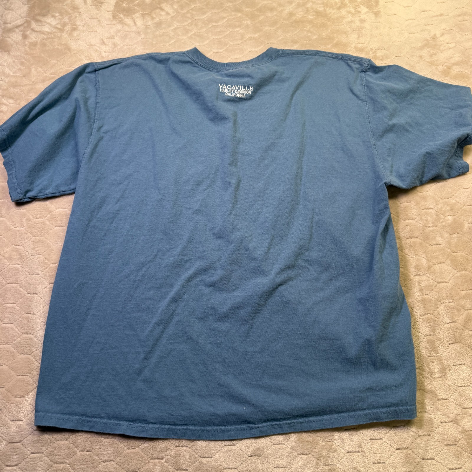 Harley Davidson Embroidered Logo Shirt Sz XXL Vacaville California See Pics gallery