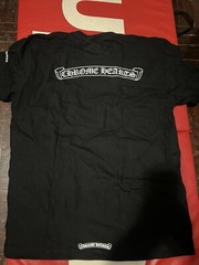 Chrome Hearts Scroll Logo T-Shirt Black XL BRAND NEW AUTHENTIC