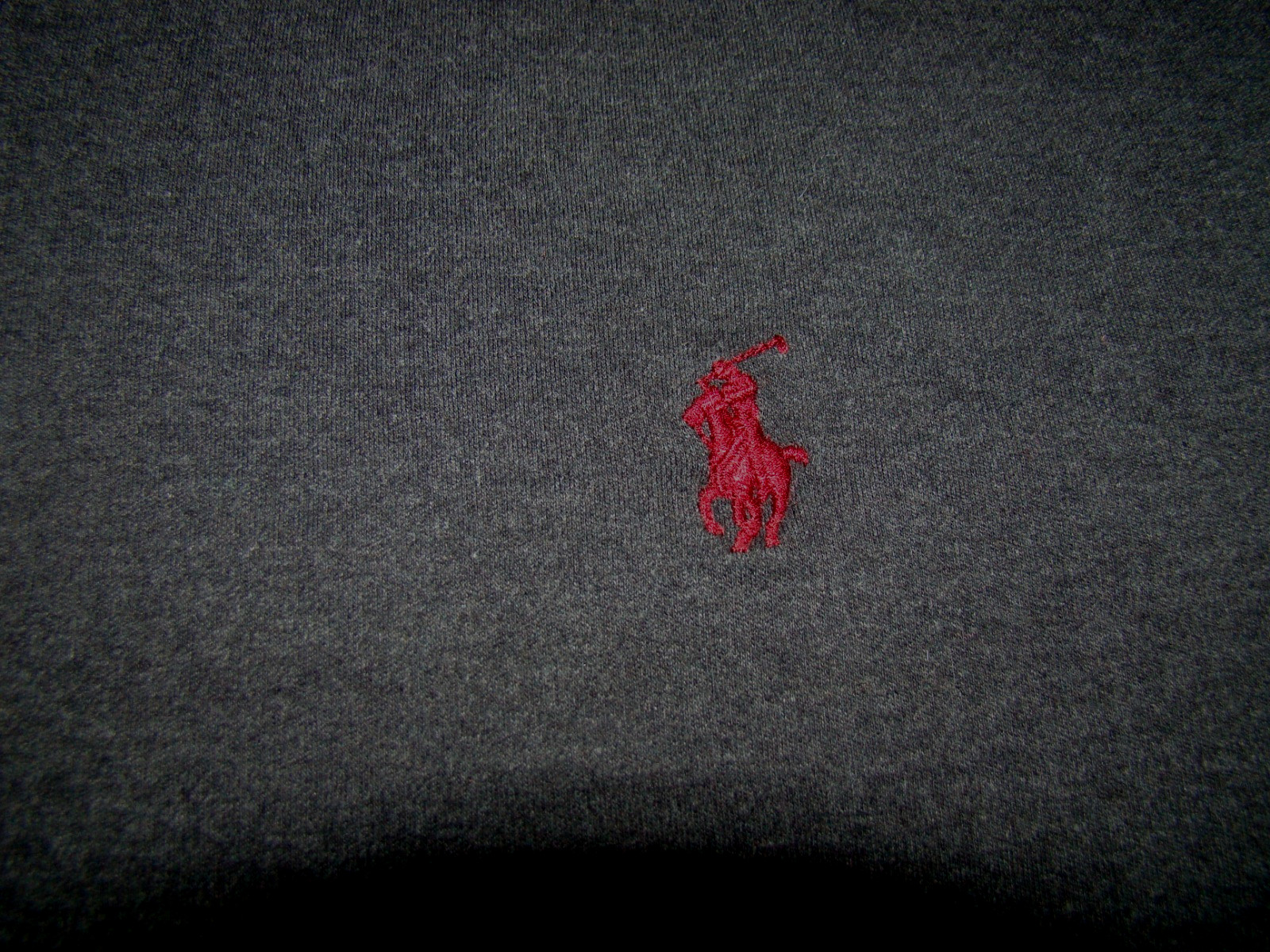 Polo Ralph Lauren Mens Size Large 1/4 Zip Gray Long Sleeve Lightweight Shirt gallery
