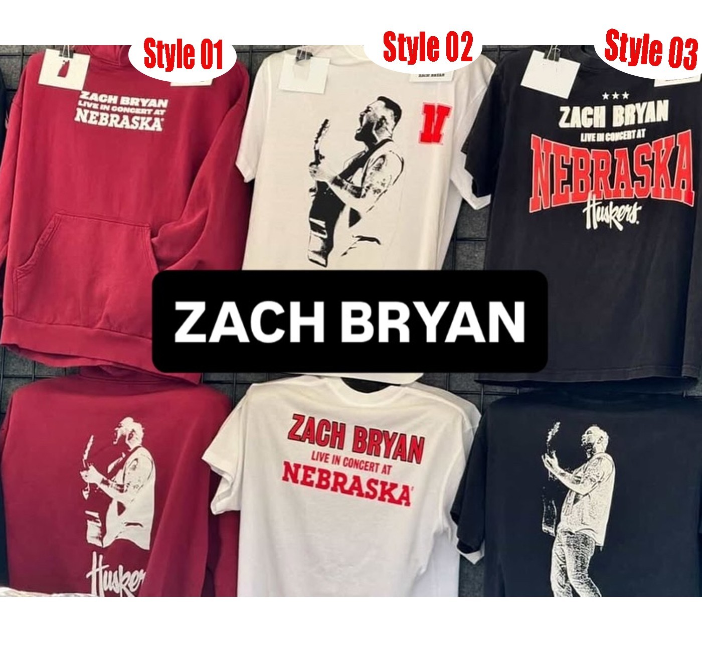 Zach Bryan Tour With Heaven On Tour 2026 In Nebraska On April 25 reprint gallery