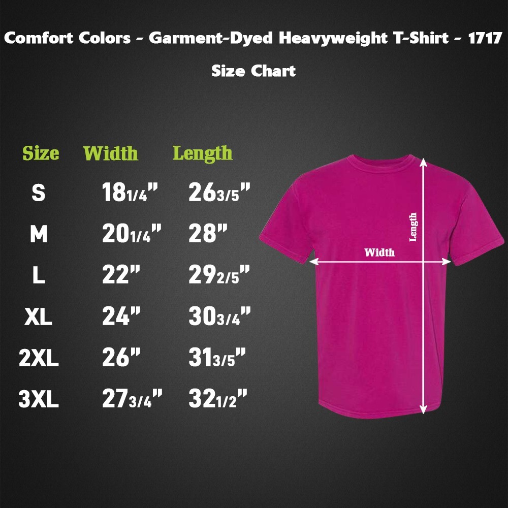 Comfort Colors 1717 Plain Cotton Heavyweight Crewneck Short Sleeve T-Shirt gallery