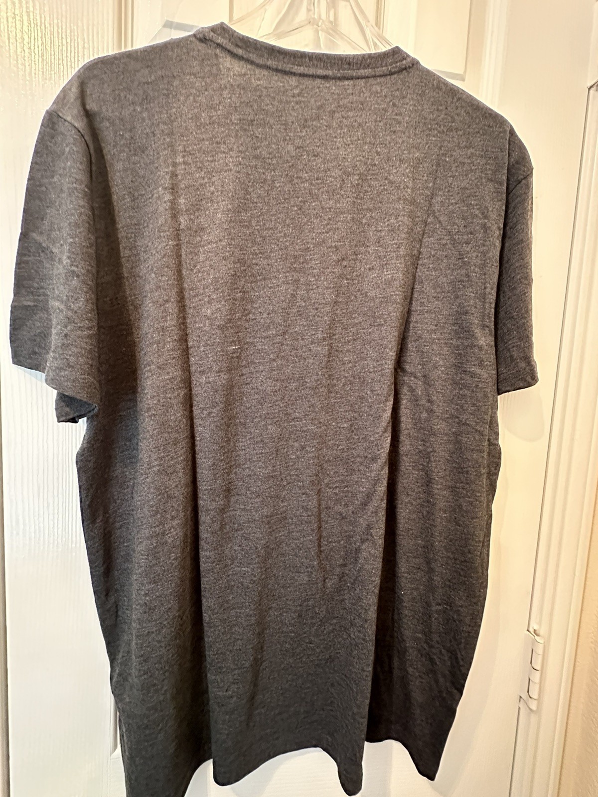 lucky brand men’s t shirt size xl gray logo cotton polyester rayon new with tags gallery