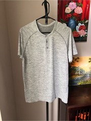 Lululemon Metal Vent Tech Short Sleeve Henley