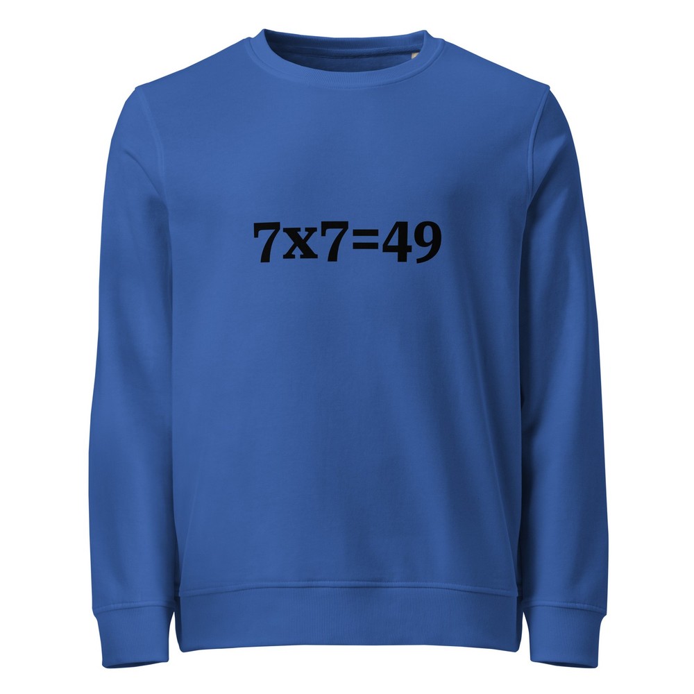 Unisex organic sweatshirt