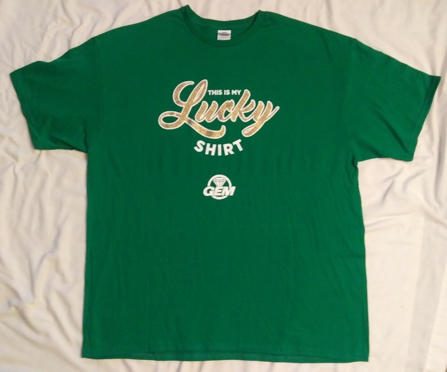 Way To Celebrate St. Patrick's Day Graphic Men's 2XL This Is My Lucky T-Shirt gallery