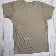 Various Brands Army Green Plain T-Shirts Sz M (Check Measurements) 3pk