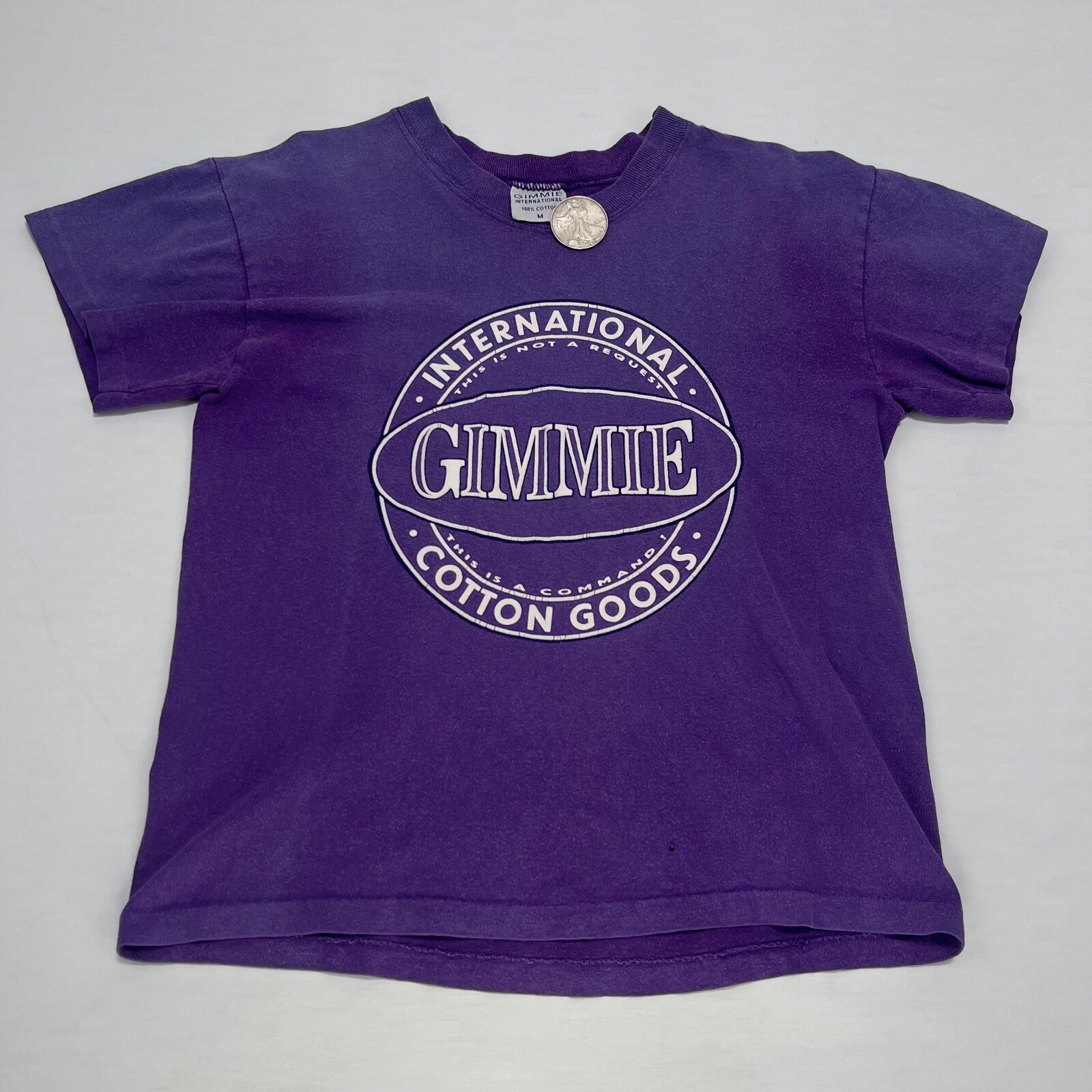 Lot of 3 Vintage 90s Gimmie International Youth Tees/ Shirts Size In Description gallery