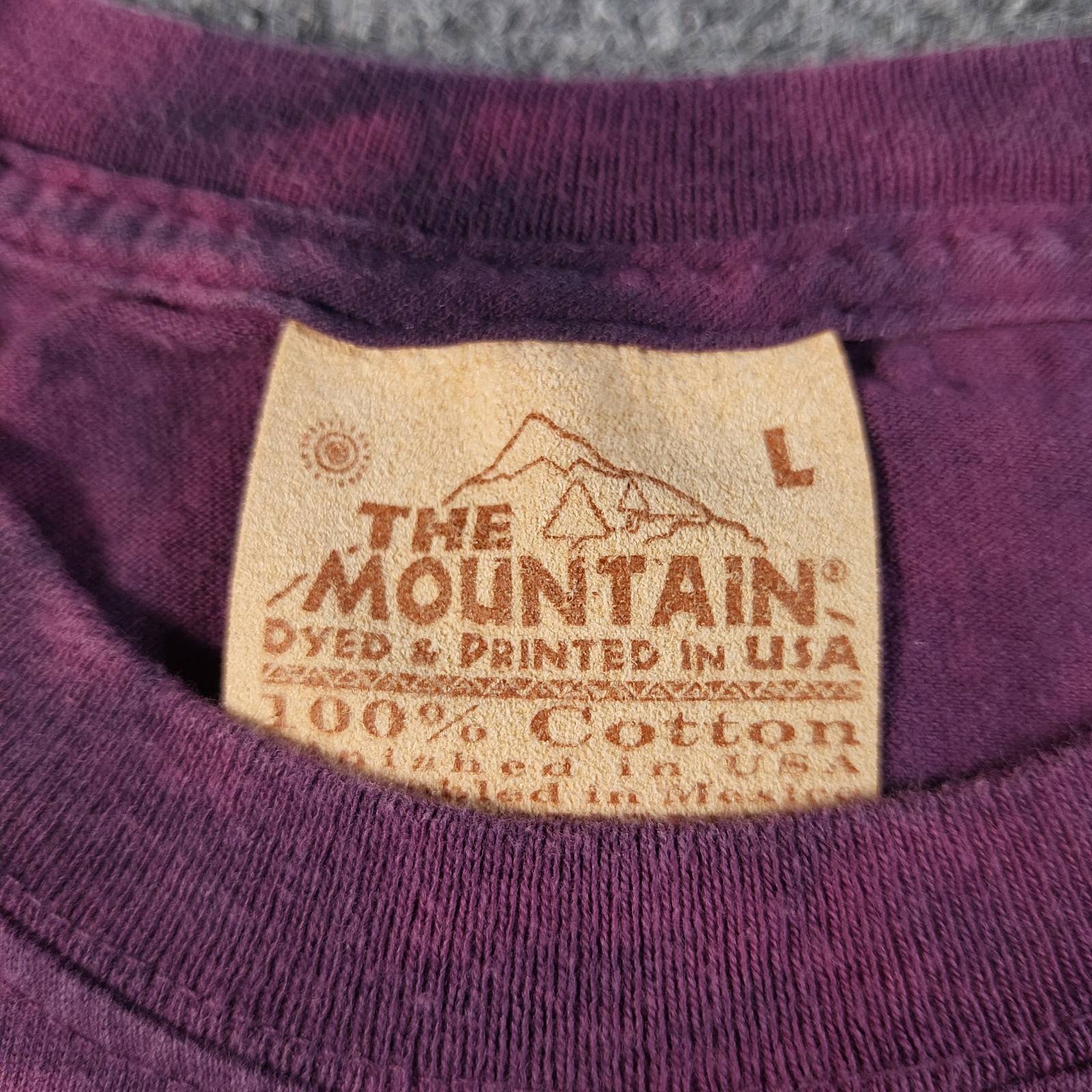 The Mountain Fairy Moon Shirt Mens Fits M Tie Dye RARE Utah Shakespeare Festival gallery