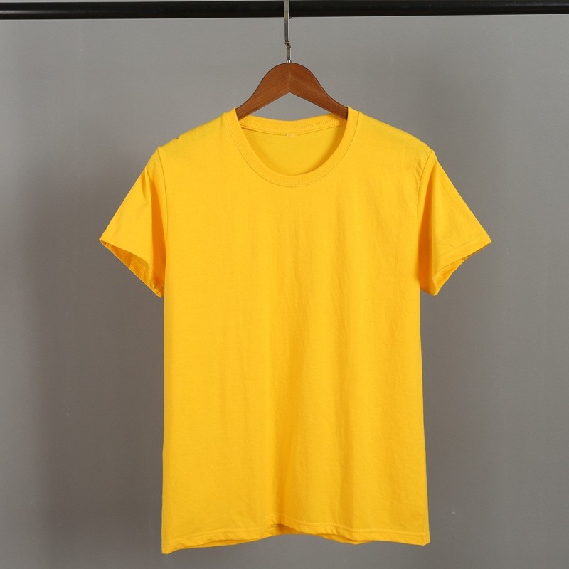 Universal Men's Polyester Fiber Plain Crew Neck Tee Short Sleeves T-Shirt M-5XL gallery