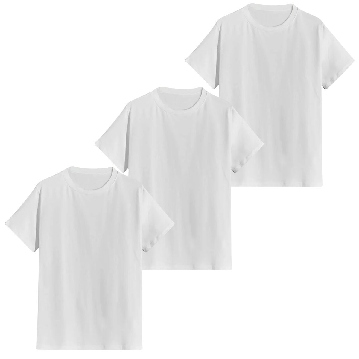 Uneek 5 PACK Unisex Mens CLASSIC T-SHIRT Plain 100% Cotton Blank Tee T shirt TOP gallery