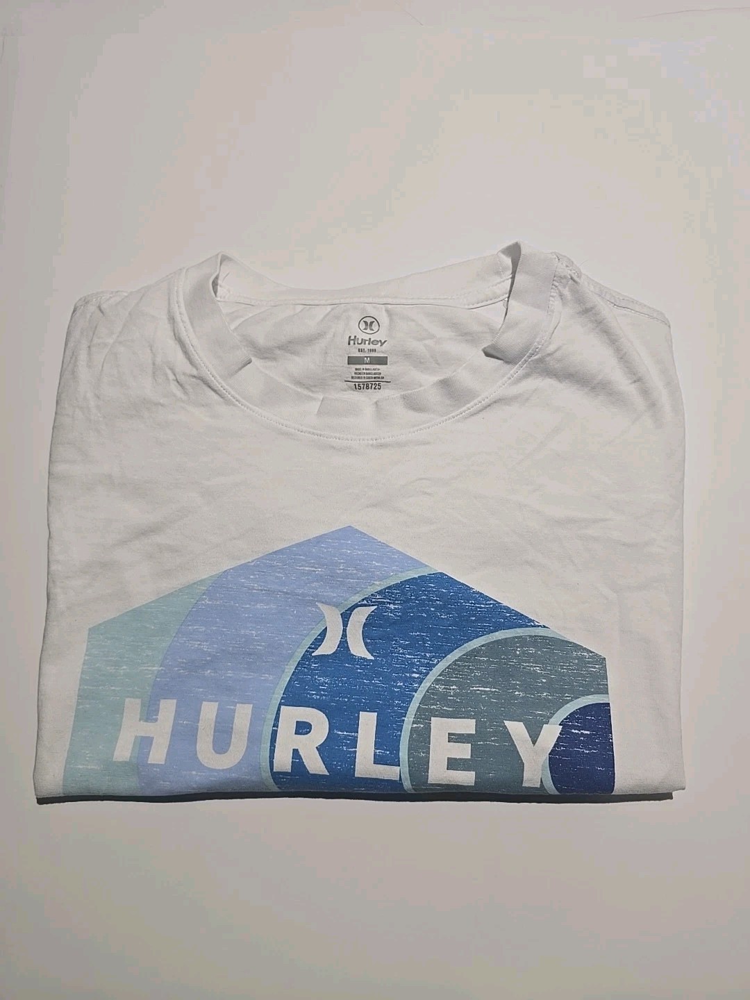 Hurley International Men's M Spellout T-shirt Surf Skate Beach Summer Outdoor gallery