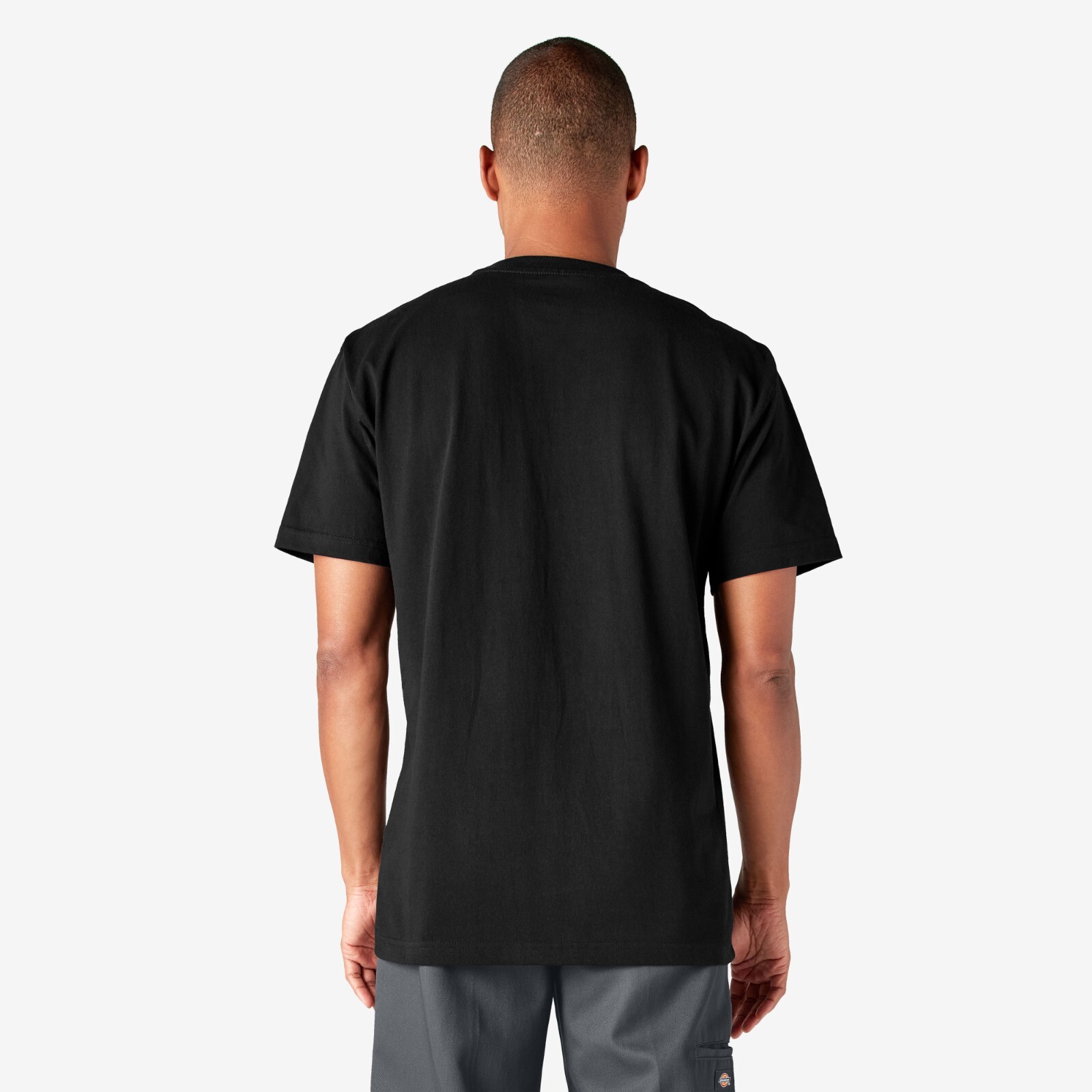 Dickies Short Sleeve Heavyweight Pocket Tee. Dickies Pocket T WS450 BK(Black) gallery