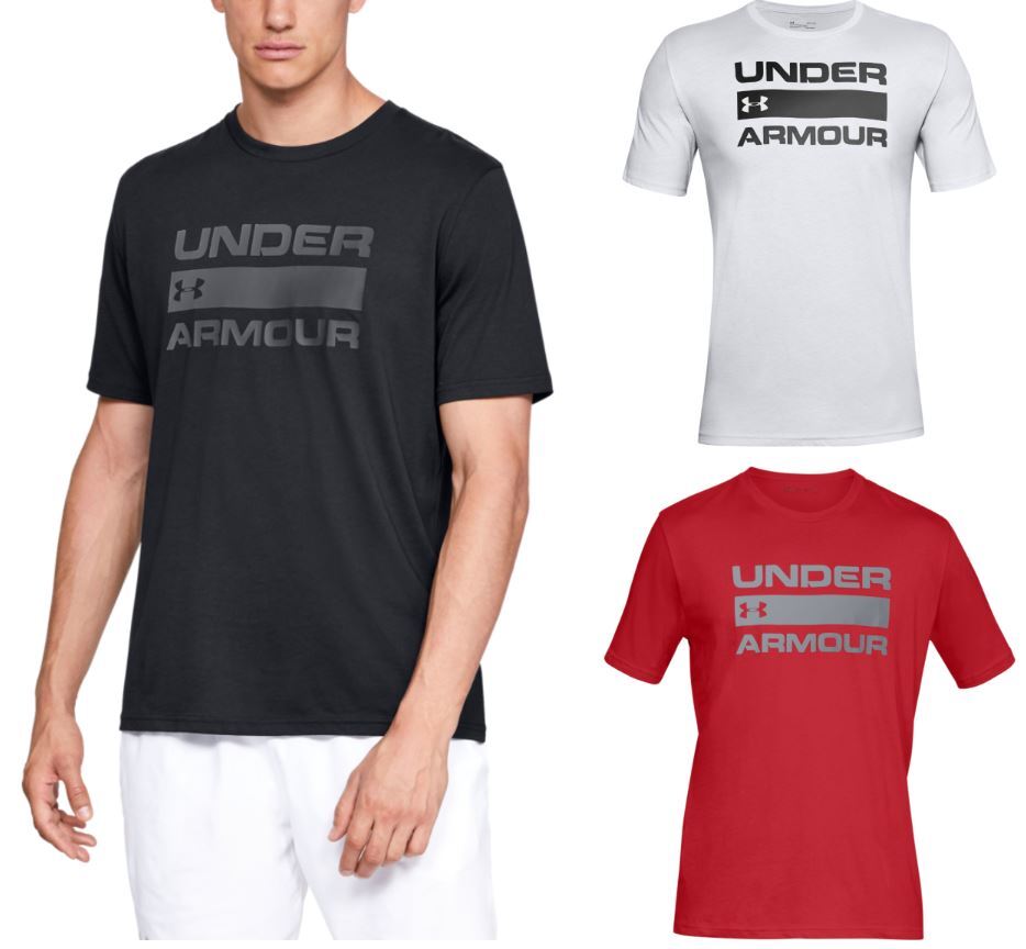 Under Armour 1329582 Men's UA Team Issue Wordmark Short Sleeve Graphic T-Shirt gallery
