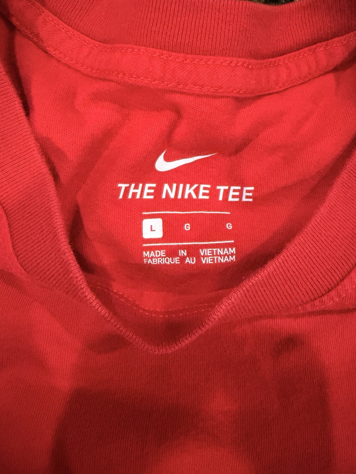 Nike Men's Red T-Shirt Size L gallery