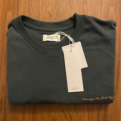 Saturdays NYC – SNYC SS Tee Men’s Small Green New Tags
