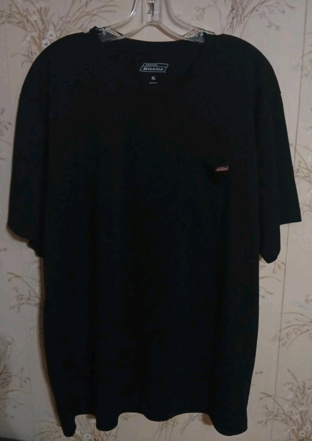 Men's Dickies Short Sleeve Active/Workwear Pocket Tee.Black XL Crewneck gallery