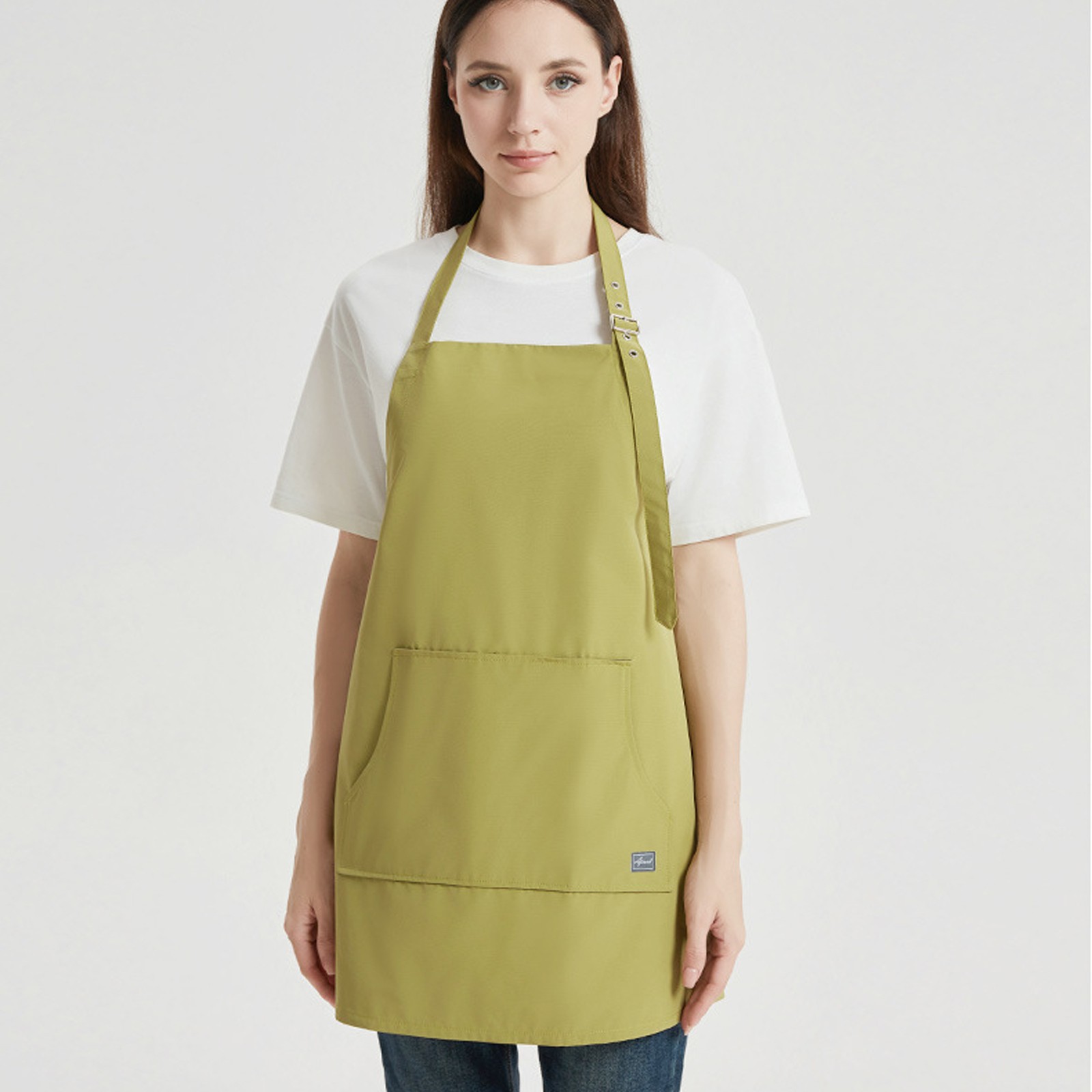 Silver Fiber EMF Shielding Apron Anti-Radiation EMI Kitchen Computer Blue/Green gallery