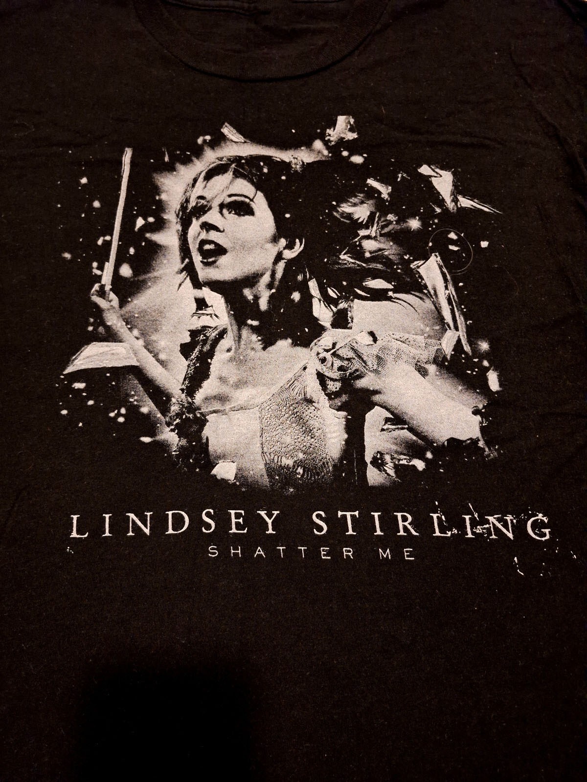 Lindsey Stirling Photo Shatter Me Shirt Cotton Black S-6XL 1P1374