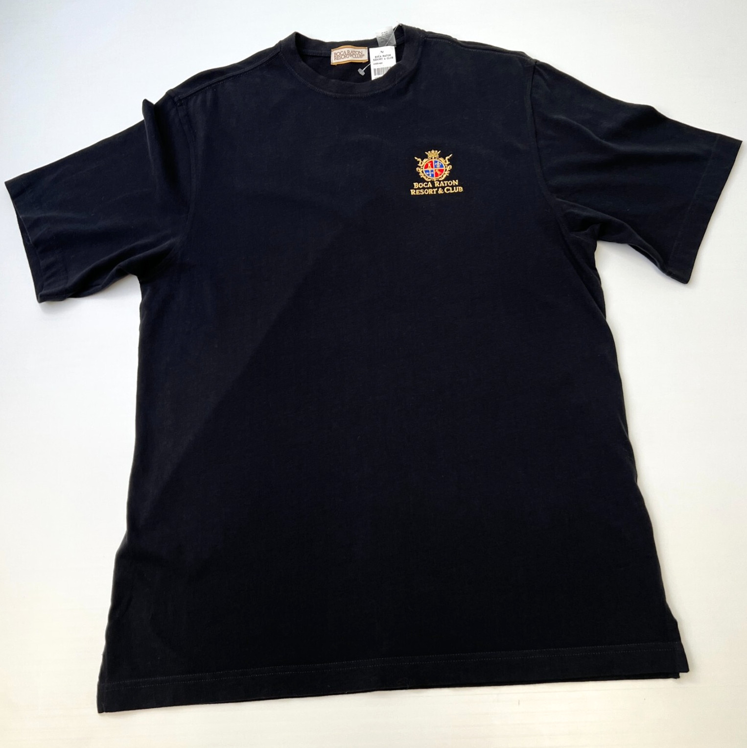 Boca Raton Resort Shirt Men Small Golf Club Spell Out Club Work Party Core Nw