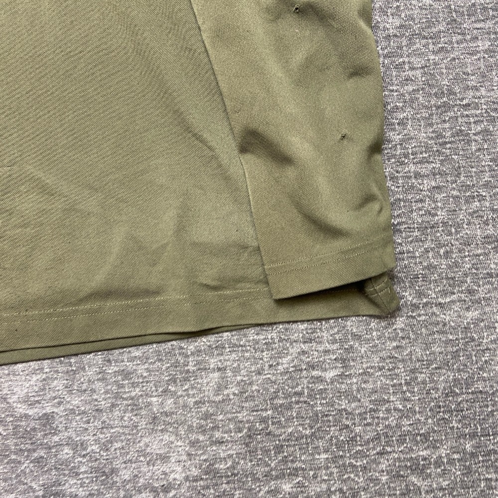 Genuine Dickies T Shirt Mens Large Olive Green Long Sleeve Crew Neck Pullover gallery