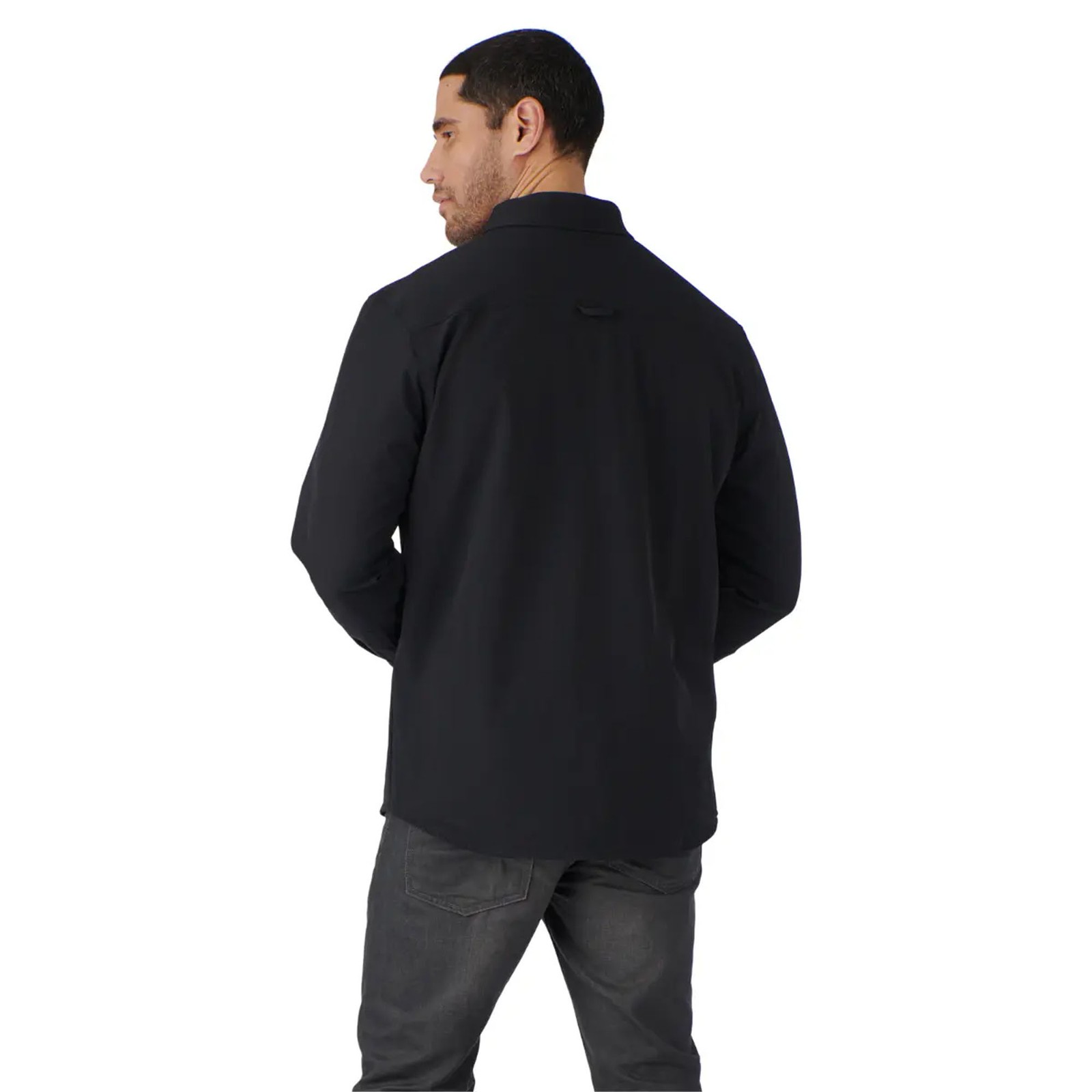 Can-Am Mens Utility Overshirt DWR Durable Water Repellent Heavyweight Black gallery