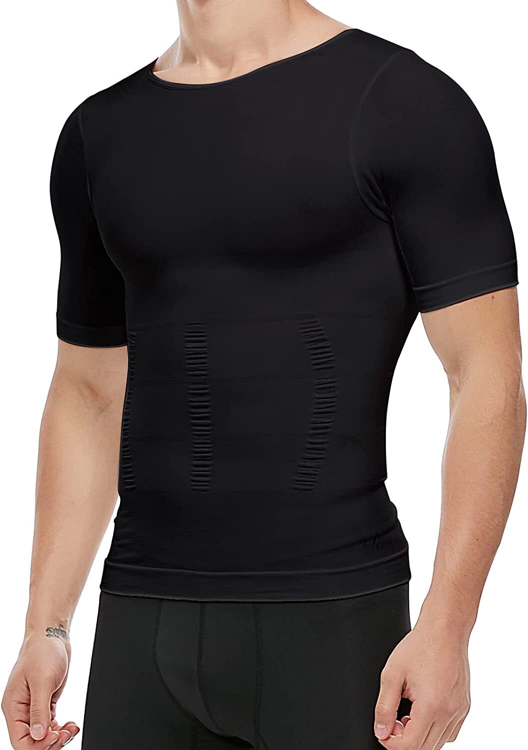 Gynecomastia Compress Tank Top Men Slimming Body Shaper Vest Undershirt Cooling gallery