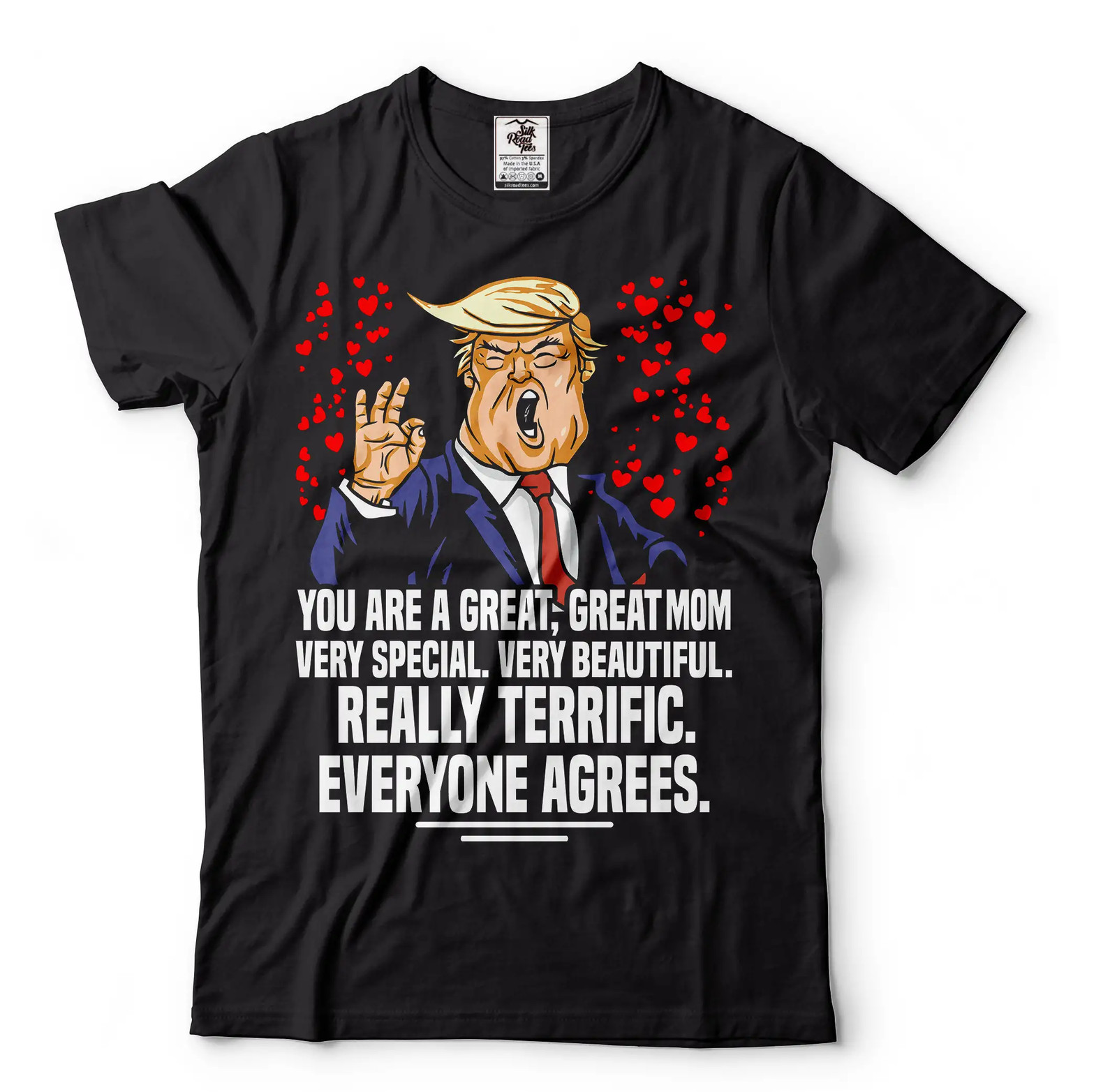 Donald Trump Great Mom T-Shirt Mom Political Gifts Trump Lover Mom Gift Tee gallery